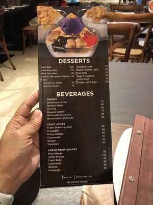 Menu photo 1 Mesa Filipino Moderne Mandaluyong, NCR