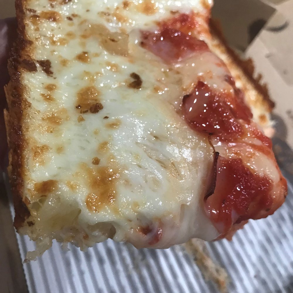 Fuji & Vi's - Look at that cheesy goodness. - Pizza Near Me - Pasadena, California