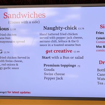 Chicken G's - Soft Opening Menu: Fried Chicken Sandwiches & Fries only. - Halal Near Me - Mountain View, California Chicken G's - Soft Opening Menu: Fried Chicken Sandwiches & Fries only. - Halal Near Me - Mountain View, California