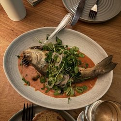 Avec - Chicago - Whole roasted branzino
