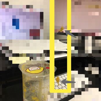 Happy Lemon - HAIR in the drink - Bubble Tea Near Me - Berkeley, California