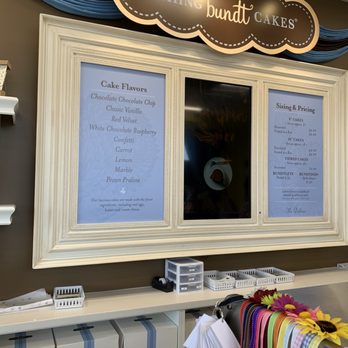 Nothing Bundt Cakes - Menu - Desserts Near Me - Springfield, Virginia Nothing Bundt Cakes - Menu - Desserts Near Me - Springfield, Virginia