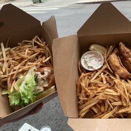 Lobster Roll and Fish N Chips Lobster Roll and Fish N Chips