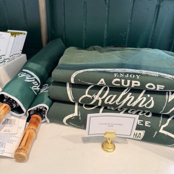 Ralph's Coffee - Sweat shirts and umbrella - Coffee & Tea Near Me - Palo Alto, California Ralph's Coffee - Sweat shirts and umbrella - Coffee & Tea Near Me - Palo Alto, California