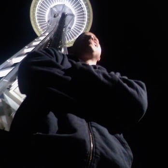 Space Needle - friend Seth at night 09-08-08 - Landmarks & Historical Buildings Near Me - Seattle, Washington Space Needle - friend Seth at night 09-08-08 - Landmarks & Historical Buildings Near Me - Seattle, Washington