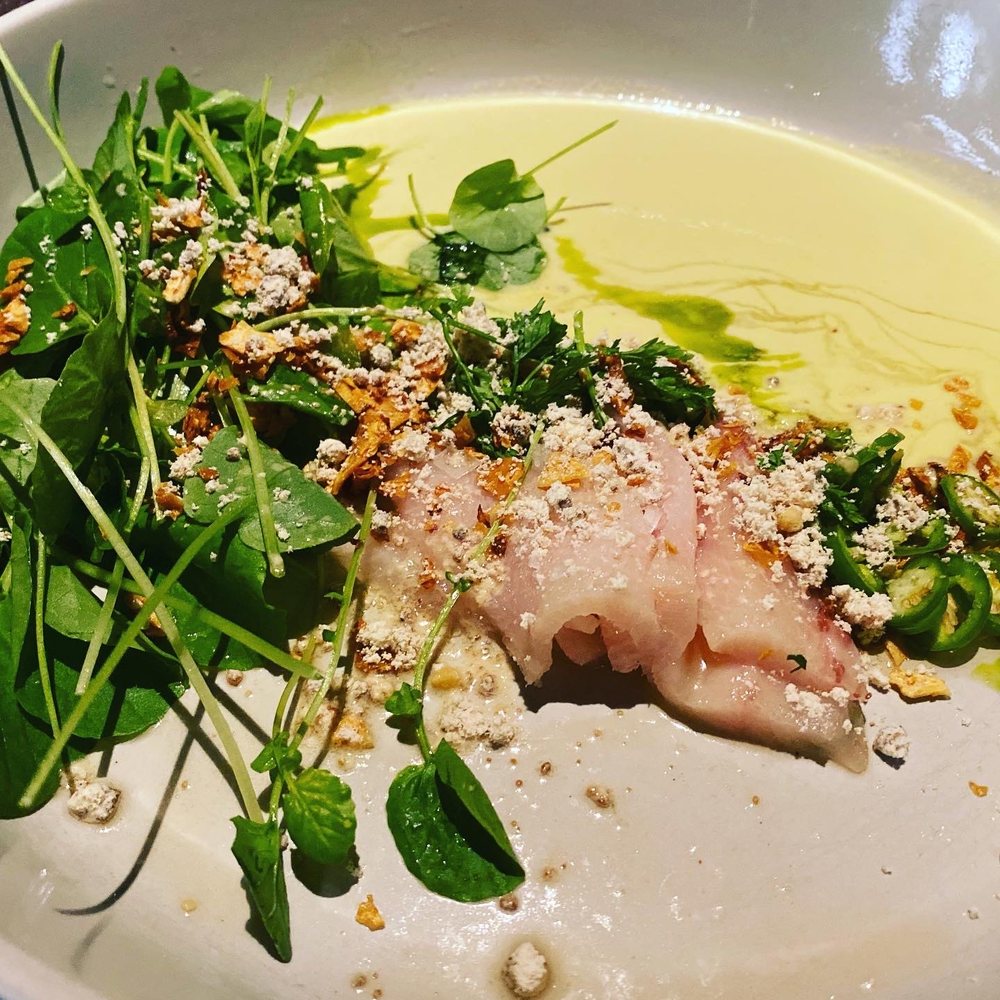 Handle - Hamachi crudo - New American Near Me - Park City, Utah