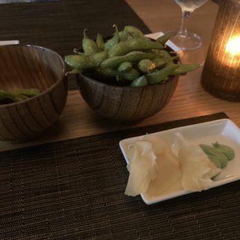 O-Ku - White Truffle edamame - Sushi Bars Near Me - Nashville, Tennessee O-Ku - White Truffle edamame - Sushi Bars Near Me - Nashville, Tennessee