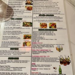 Pho Green Papaya - Menu