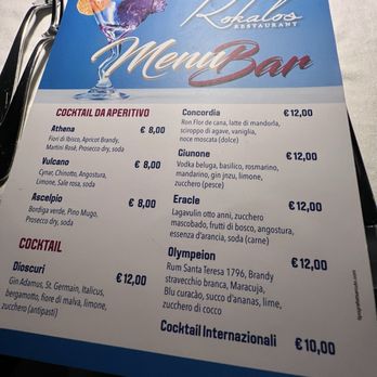 Kokalos - Aperitivo menu - Italian Near Me - Agrigento, 82