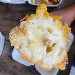 Crispy man corn dog