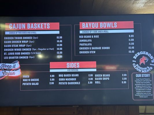 Bergeron's Boudin & Cajun Meats by null