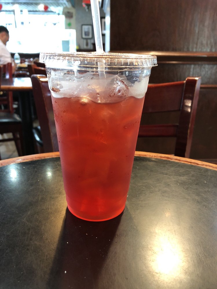 Raspberry zinger tea with honey.. love it. Yelp