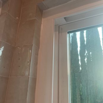 Jon's Window & Awning - Poor window job on my beautiful zellige tile - Windows Installation Near Me - Burbank, California