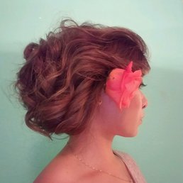 Up-do for a wedding Up-do for a wedding