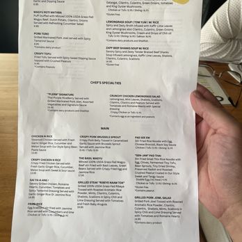 Plern Thai Cafe - Menu - Thai Near Me - Lake Forest, California Plern Thai Cafe - Menu - Thai Near Me - Lake Forest, California