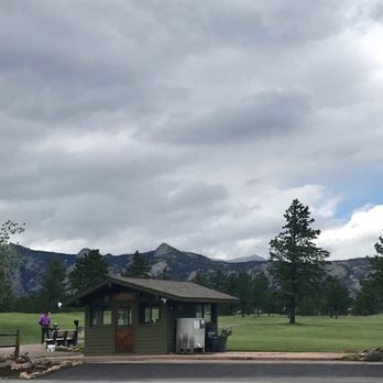 Estes Park Golf Course - Token booth and hole 1 - Golf Near Me - Estes Park, Colorado