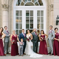 Project Fleur - Burgundy, blush and navy Wedding flowers
