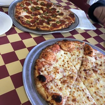Tony's Pizza - 2 lrg pizzas w/2 toppings each for 21.99 plus tax We did 1 pepperoni w/jalapeños and 1 cheese - Pizza Near Me - Boulder City, Nevada Tony's Pizza - 2 lrg pizzas w/2 toppings each for 21.99 plus tax We did 1 pepperoni w/jalapeños and 1 cheese - Pizza Near Me - Boulder City, Nevada