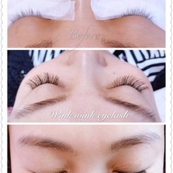 Eyelash extensions        100 pcs silk set