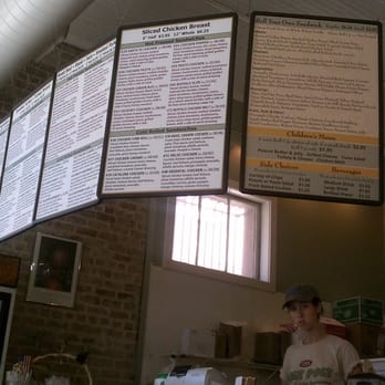 Roly Poly - Overhead menu looks a little intimidating at 1st, lot of words. Take your time and realize how its divided up, then order. - Fast Food Near Me - Savannah, Georgia
