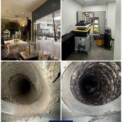 A 1 Air Duct Cleaning - After-hours air duct cleaning at Cafe Dulce in USC Village -- working around the client's schedule.