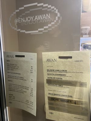 Menu photo 3 AWAN West Hollywood, CA