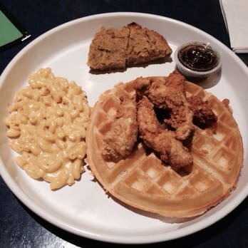 Firefly's BBQ - Chicken and waffles! Delicious! - Barbeque Near Me - Marlborough, Massachusetts