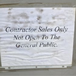 Turek and Sons Construction Supply - Contractor Sales ONLY. Not open to the general public.