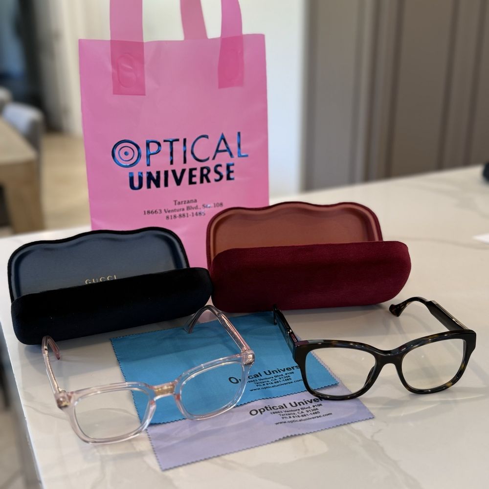 Optical Universe - 2 new Gucci prescription glasses! So exciting! - Eyewear & Opticians Near Me - Tarzana, California Optical Universe - 2 new Gucci prescription glasses! So exciting! - Eyewear & Opticians Near Me - Tarzana, California