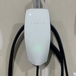 Tesla wall charger installed Tesla wall charger installed