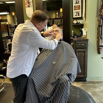 Charles Blades Barber Shop - Mustache The Signature Cut W/ Beard Trim - Barbers Near Me - Oakland, California Charles Blades Barber Shop - Mustache The Signature Cut W/ Beard Trim - Barbers Near Me - Oakland, California