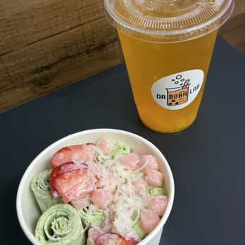 Sweet Creams - Mango tea and matcha Strawberry rolled Ice cream - Ice Cream & Frozen Yogurt Near Me - Honolulu, Hawaii