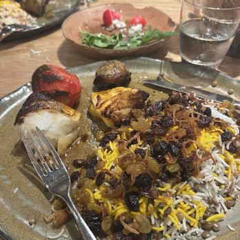 Rumi's Kitchen - Colony Square - Sea bass. Wow. - Persian/Iranian Near Me - Atlanta, Georgia