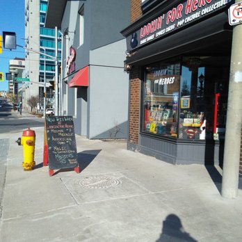 Lookin' For Heroes - Front of store - Hobby Shops Near Me - Kitchener, Ontario Lookin' For Heroes - Front of store - Hobby Shops Near Me - Kitchener, Ontario