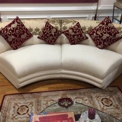 Peggy Sues Upholstery & Interiors - It's part of the sofa picture. This sofa is in three pieces.