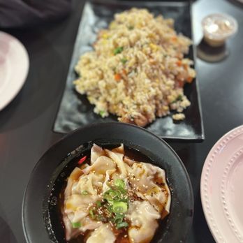 The Dumpling Boys - Chili wontons and chicken fried rice - Chinese Near Me - Happy Valley, Oregon
