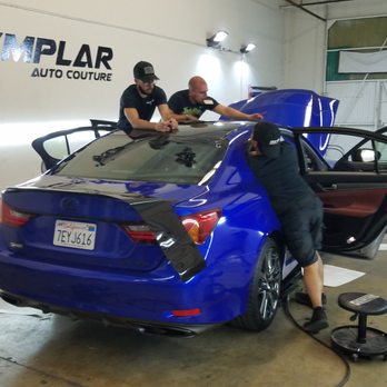 Templar Wraps - Putting on the finishing touches - Auto Customization Near Me - Santa Ana, California