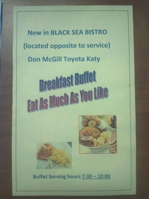 Menu photo 2 Black Sea Bistro Katy, TX