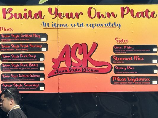 Menu photo 1 Asian Style Kitchen Merced, CA