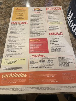 Menu photo 5 La Parrilla Mexican Restaurant McDonough, GA Menu photo 5 La Parrilla Mexican Restaurant McDonough, GA