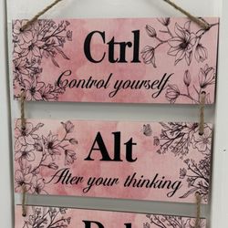 This is just one of the beautiful positivity and encouragement pieces of art that are in this pharmacy.