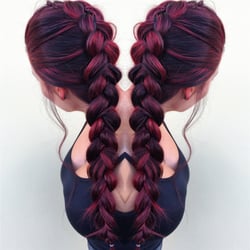She Is Meaganlee - Color + Cut + Dutch Braid