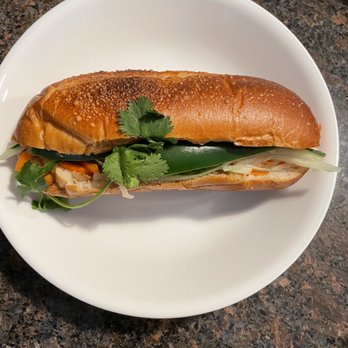 No 1 Pho - Banh Mi - Vietnamese chicken sandwich- this was the house favorite. The veggies were so fresh & crisp. Loved every bite into it . - Vietnamese Near Me - Cary, North Carolina No 1 Pho - Banh Mi - Vietnamese chicken sandwich- this was the house favorite. The veggies were so fresh & crisp. Loved every bite into it . - Vietnamese Near Me - Cary, North Carolina