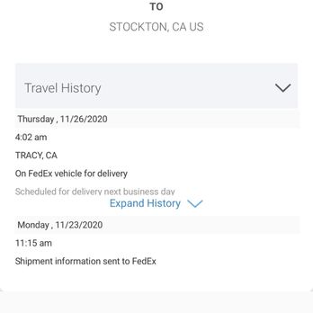 Fedex Ground Package System - On vehicle for delivery... over 4 days ago. What vehicle? And where? Stop using third party shippers. Where's my package. - Shipping Centers Near Me - Tracy, California