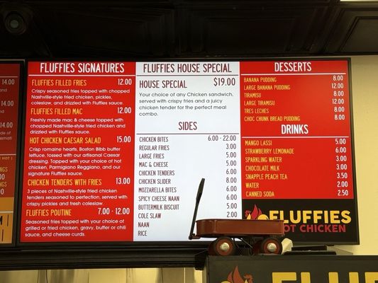 Menu photo 2 Fluffies Hot Chicken - Hackensack Hackensack, NJ