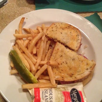 Angie's Italian Restaurant - Reuben with fries. - Pizza Near Me - Barberton, Ohio