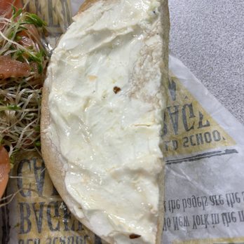 Old School Bagel Cafe - The so-called Wasabi Cream Cheese with ZERO wasabi flavor. - Coffee & Tea Near Me - Mustang, Oklahoma Old School Bagel Cafe - The so-called Wasabi Cream Cheese with ZERO wasabi flavor. - Coffee & Tea Near Me - Mustang, Oklahoma