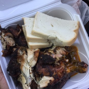 Da Grill - Jerk chicken with bbq sauce and Jamaican bread - Food Trucks Near Me - Lake Worth, Florida Da Grill - Jerk chicken with bbq sauce and Jamaican bread - Food Trucks Near Me - Lake Worth, Florida