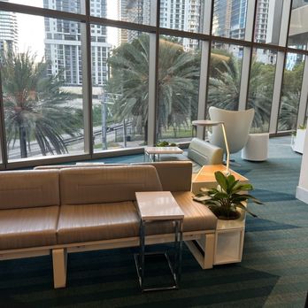 Brightline Miami Central Station - Seating - Train Stations Near Me - Miami, Florida