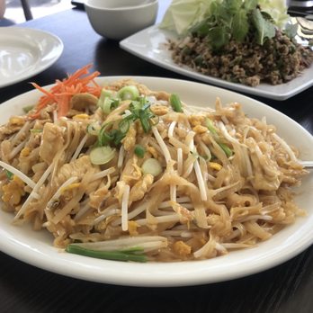 Lucky's Thai Pantry - 38. Pad Thai Noodle Chicken - Thai Near Me - Orange, California Lucky's Thai Pantry - 38. Pad Thai Noodle Chicken - Thai Near Me - Orange, California